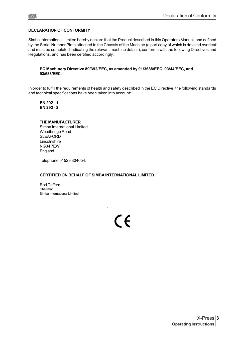 Great Plains P15845 Serial No 18007975 User Manual | Page 3 / 38