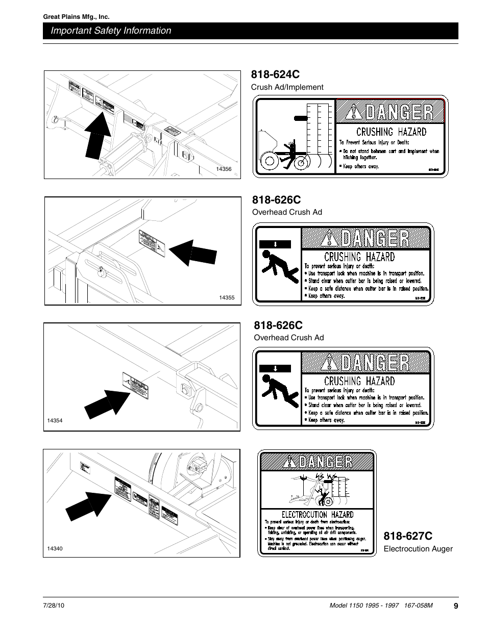 627c, 626c, 624c | Great Plains ADC1150 Operator Manual User Manual | Page 11 / 90