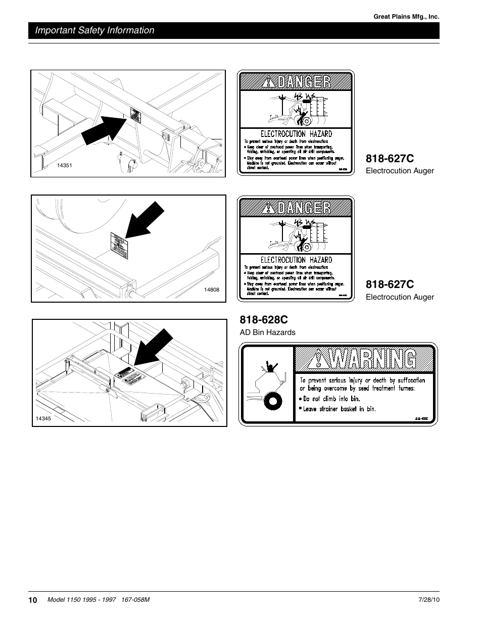 627c, 628c | Great Plains ADC1150 Operator Manual User Manual | Page 12 / 90