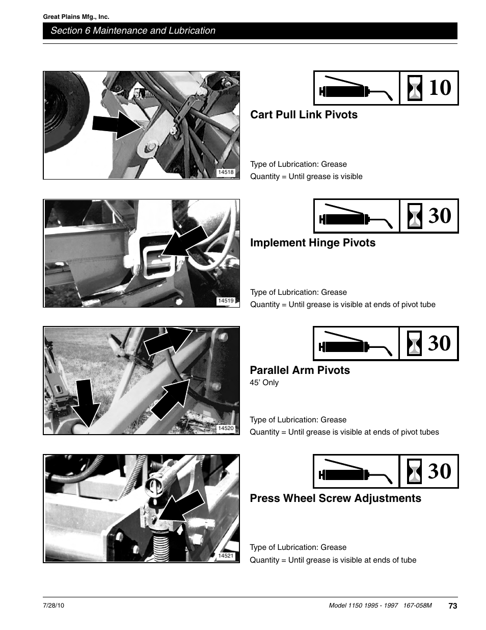 Great Plains ADC1150 Operator Manual User Manual | Page 75 / 90