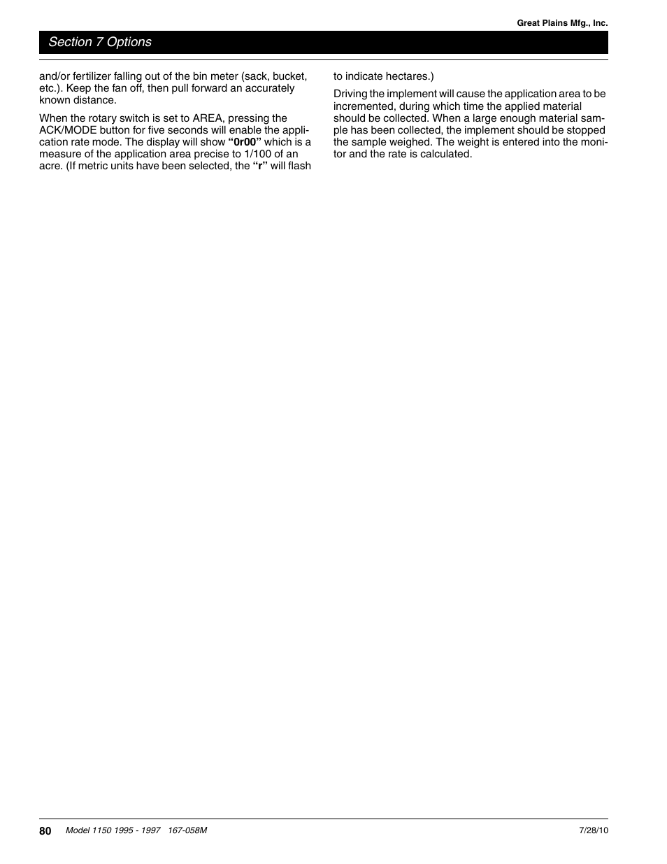 Great Plains ADC1150 Operator Manual User Manual | Page 82 / 90