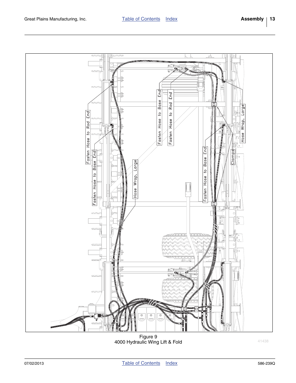 Refer to figure 9 | Great Plains 4000TC Predelivery Manual User Manual | Page 17 / 68