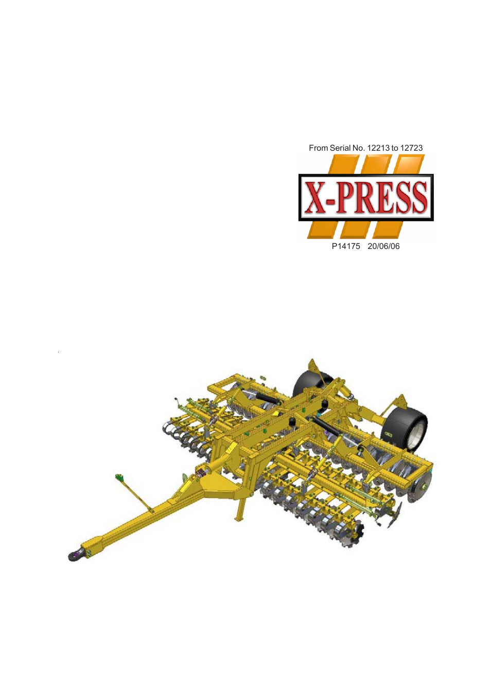 Great Plains P14175 Serial No 12213 to 12723 User Manual | 38 pages