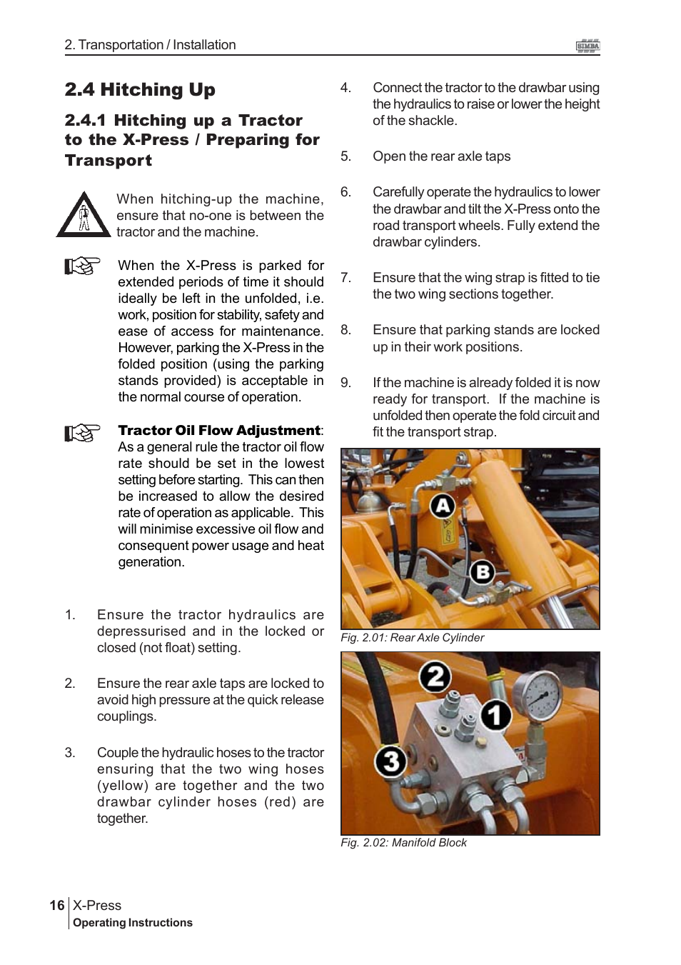 4 hitching up | Great Plains P14175 Serial No 12213 to 12723 User Manual | Page 16 / 38