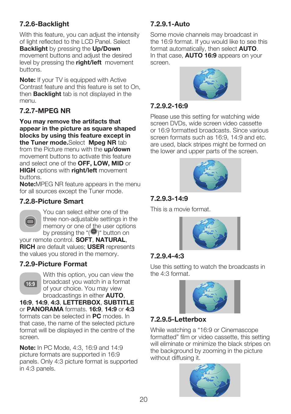 Beko 40WLU550FHID User Manual | Page 22 / 37