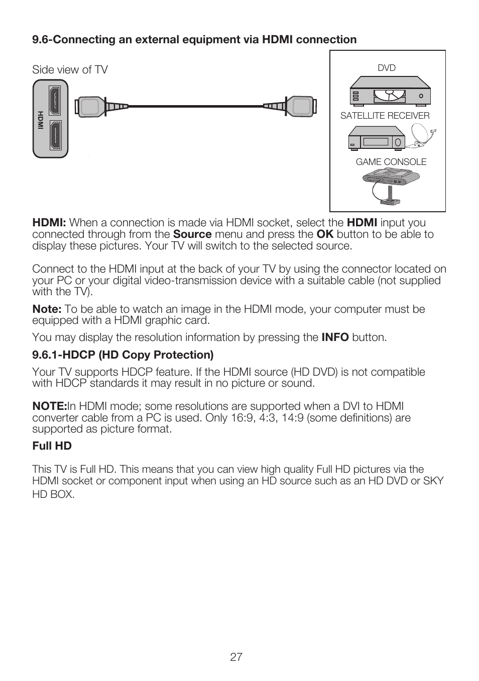 Beko 40WLU550FHID User Manual | Page 29 / 37