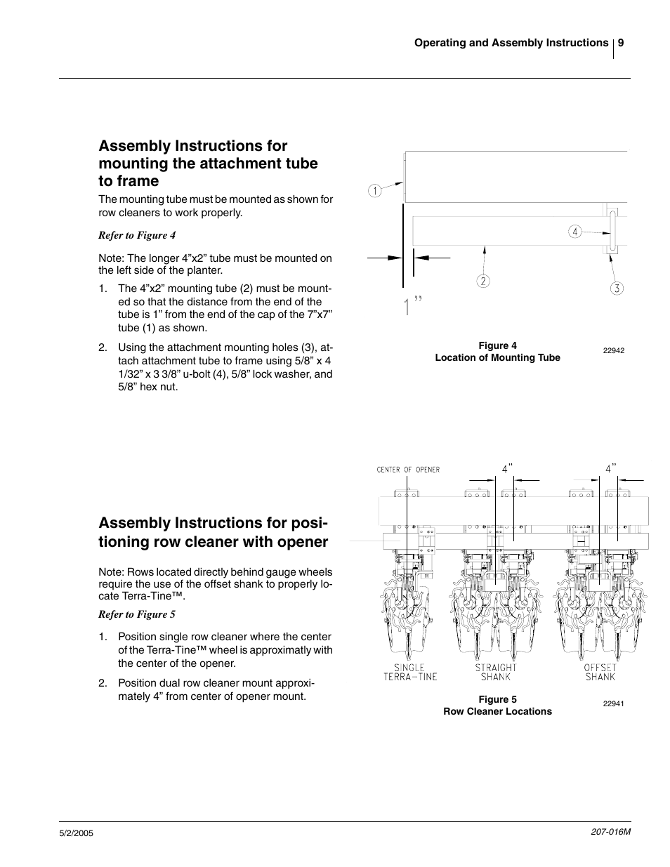 Great Plains Terra-Tine Row Cleaner User Manual | Page 11 / 31