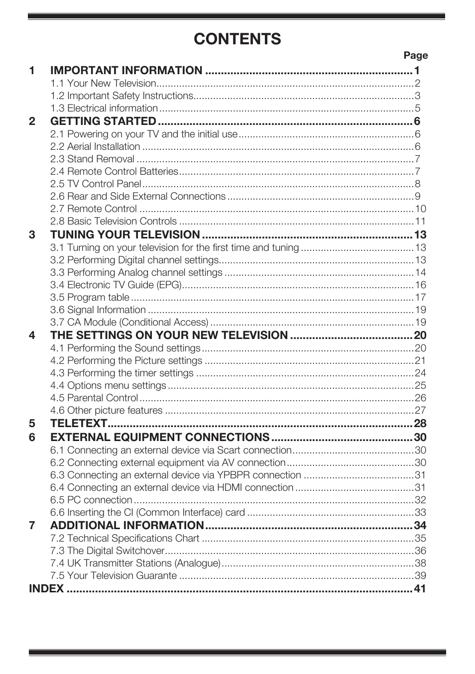 Beko 19WLP530HID User Manual | Page 2 / 46
