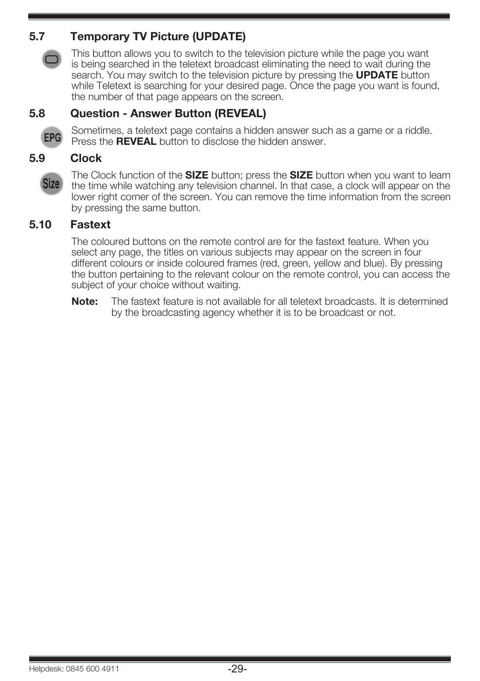 Beko 19WLP530HID User Manual | Page 31 / 46