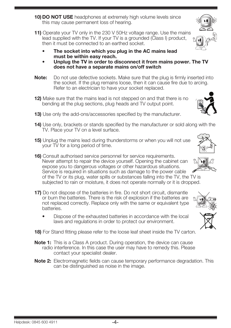 Beko 19WLP530HID User Manual | Page 6 / 46