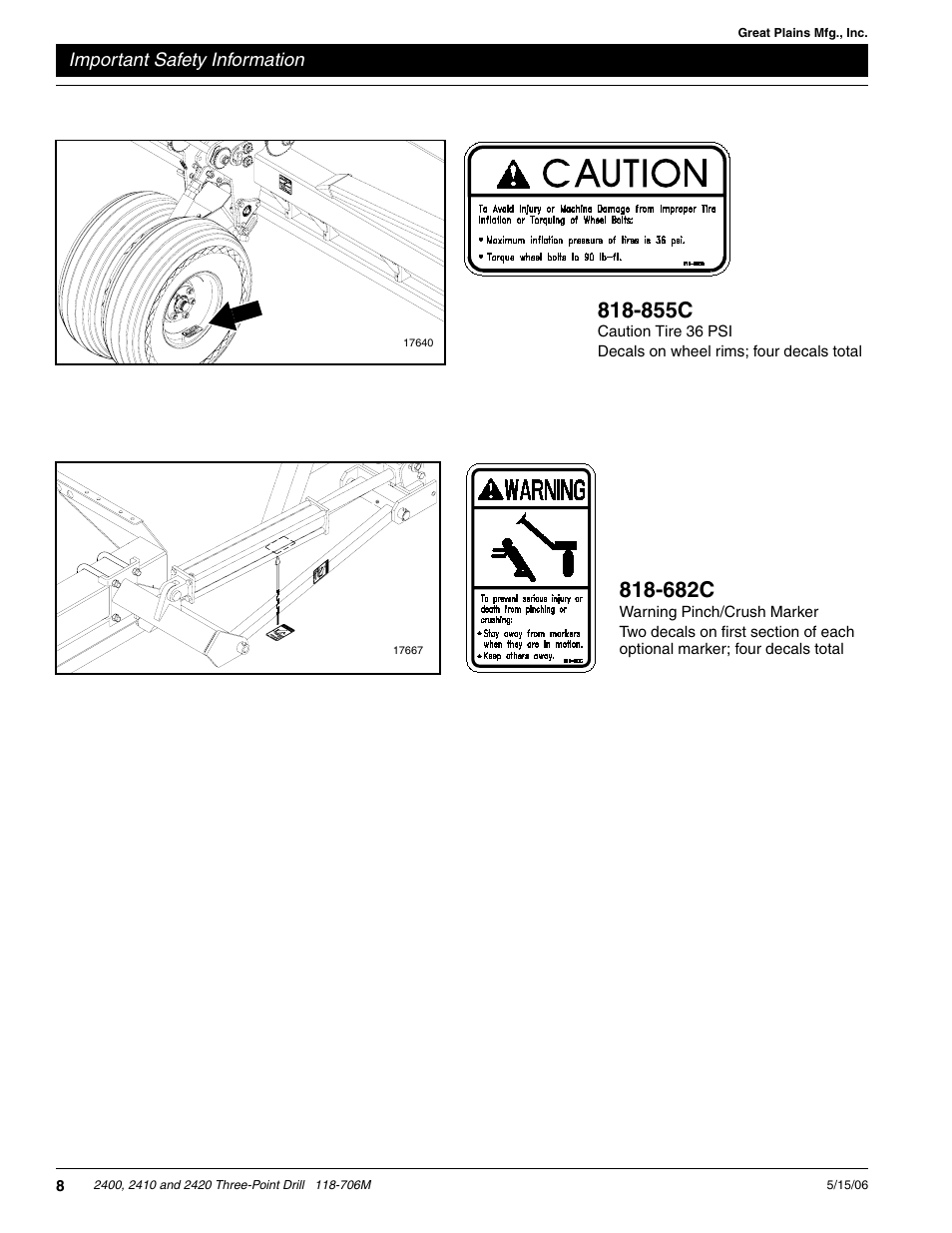682c, 855c | Great Plains 2420 Operator Manual User Manual | Page 10 / 38