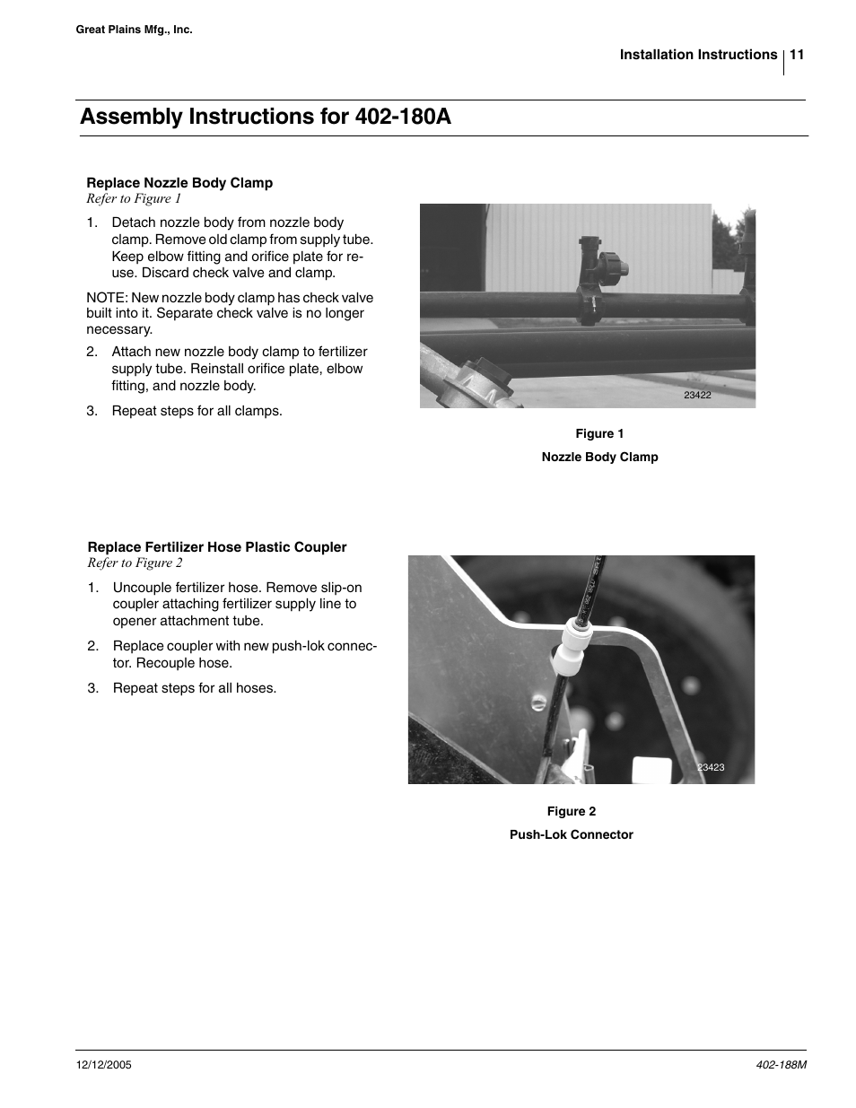 Great Plains Yield-Pro 1625 Planter 2004 User Manual | Page 11 / 13