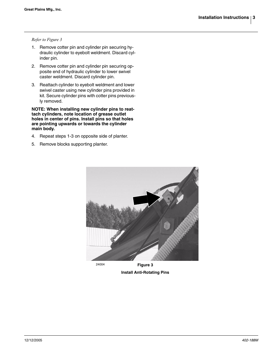 Great Plains Yield-Pro 1625 Planter 2004 User Manual | Page 3 / 13