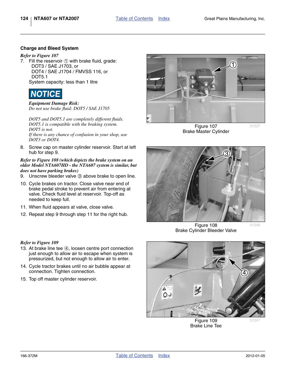 Charge and bleed system | Great Plains NTA2007 Operator Manual User Manual | Page 128 / 180