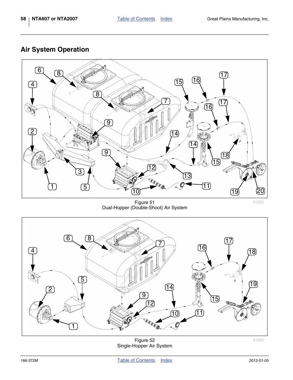 Air system operation | Great Plains NTA2007 Operator Manual User Manual | Page 62 / 180