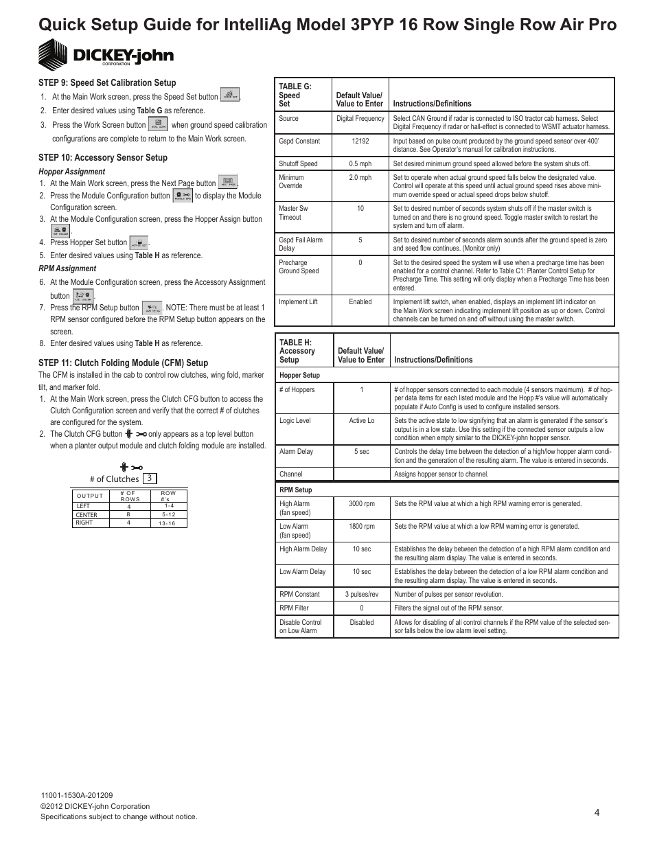Great Plains 3PYPA-1630 16 Row 30-Inch Quick Start User Manual | Page 4 / 6