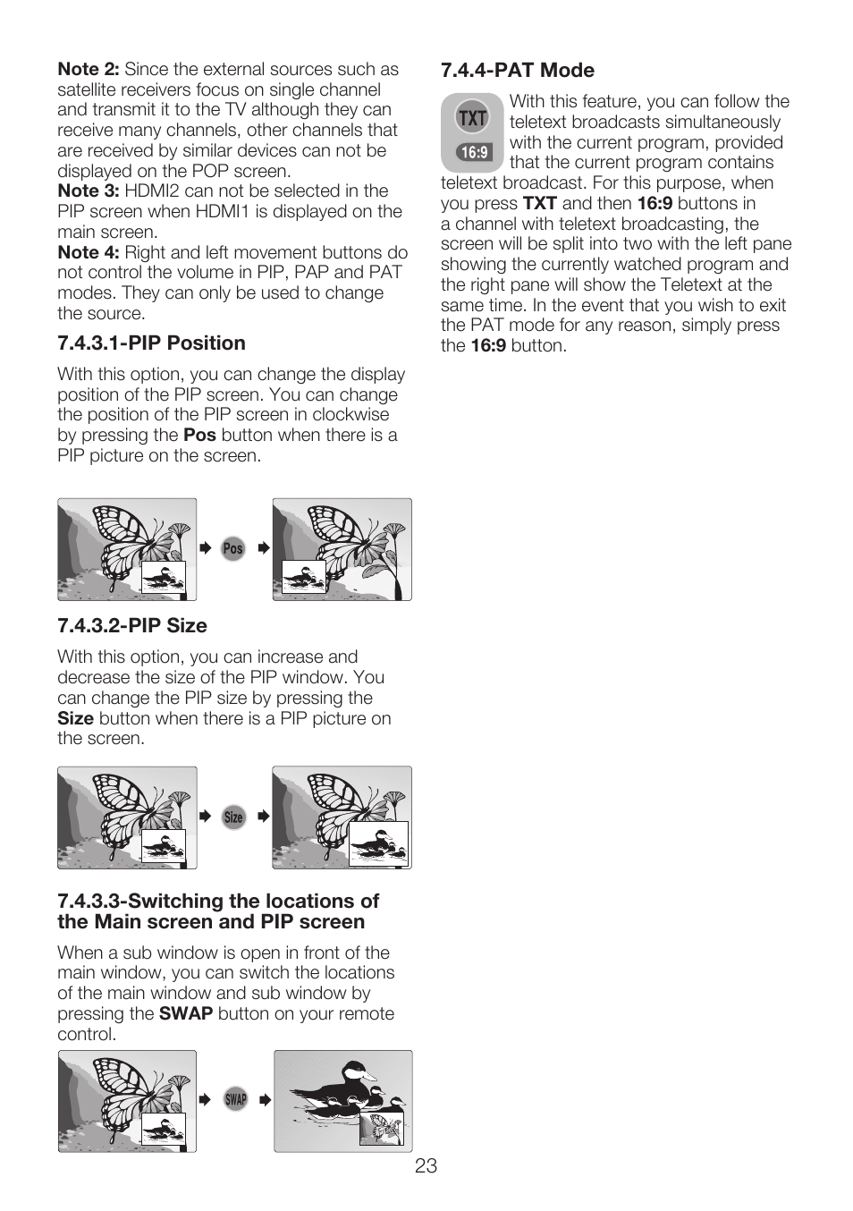 Beko 42WLU530HID User Manual | Page 25 / 36