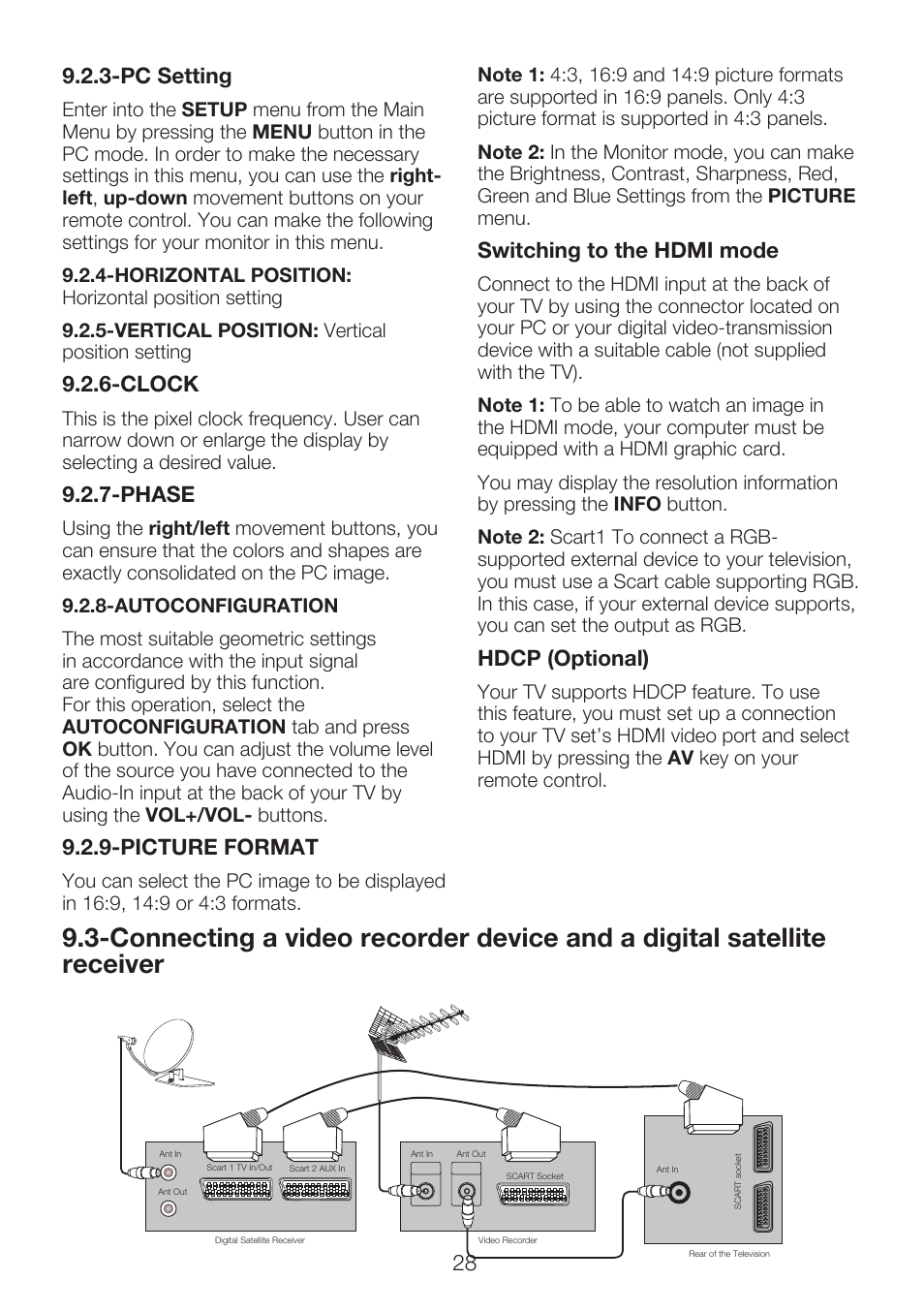 Beko 42WLU530HID User Manual | Page 30 / 36