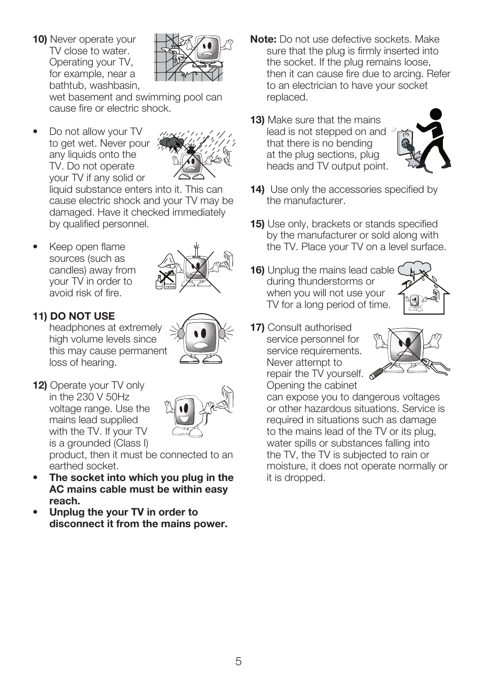 Beko 42WLU530HID User Manual | Page 7 / 36