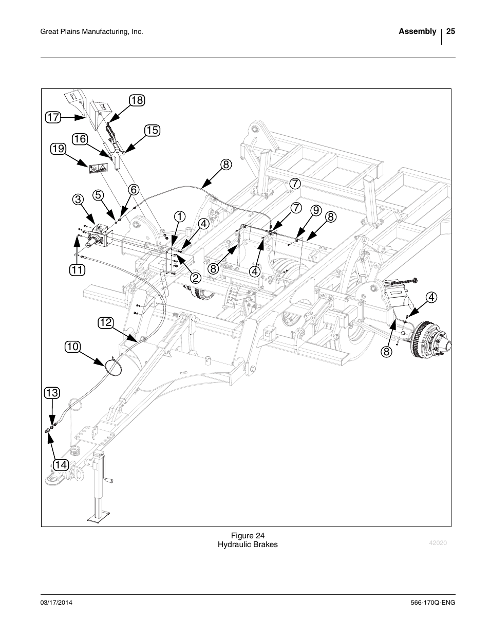 Refer to figure 24 | Great Plains TCN5313 Assembly Manual User Manual | Page 29 / 54