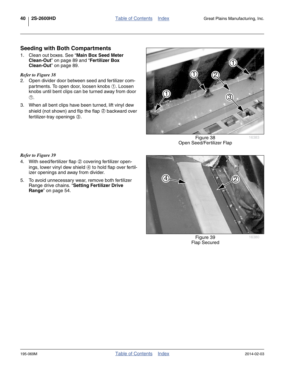 Seeding with both compartments | Great Plains 2S-2600HDF Operator Manual v2 User Manual | Page 44 / 126