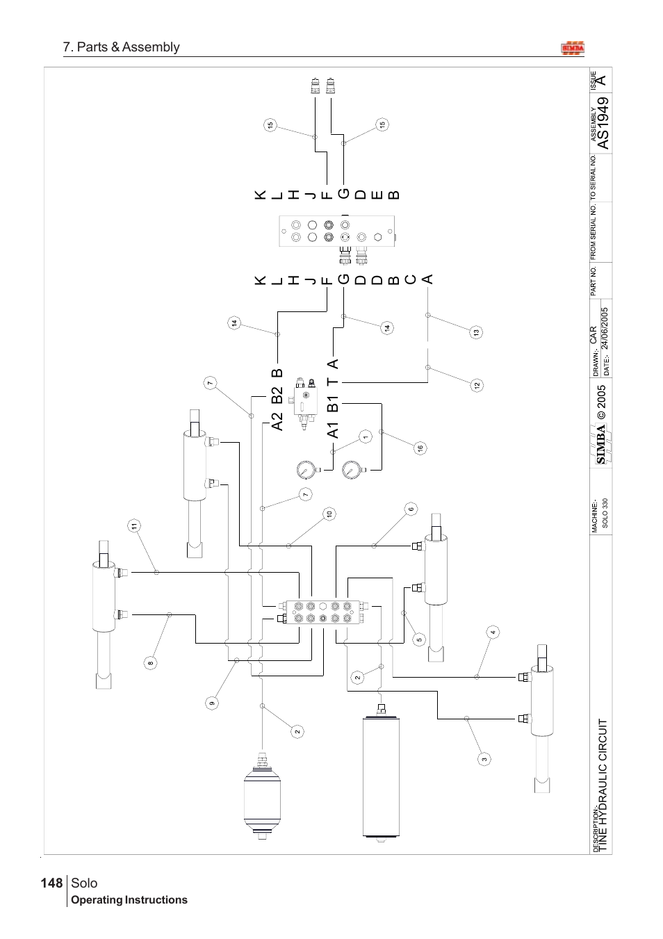 Great Plains Solo 2005 Assembly Instructions User Manual | Page 104 / 106