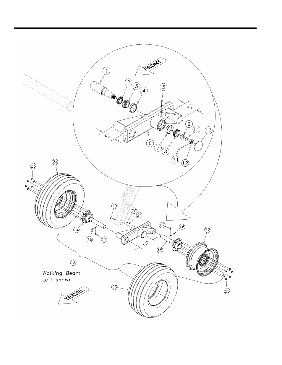 Walking beam assembly 6-bolt | Great Plains 9756PP Parts Manual User Manual | Page 24 / 102