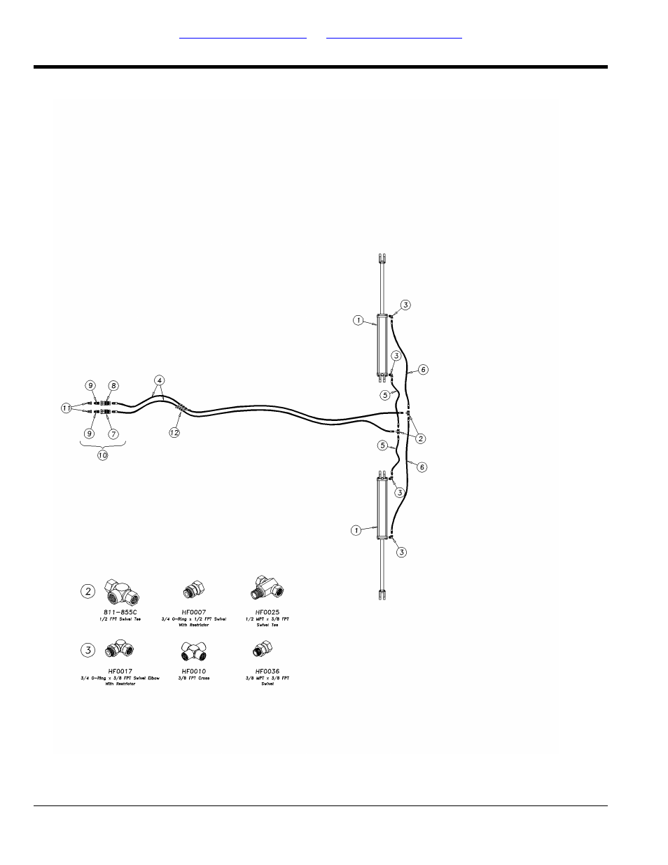 Hydraulic fold system 9322 & 9326 (s/n 1021ee-) | Great Plains 9756PP Parts Manual User Manual | Page 50 / 102