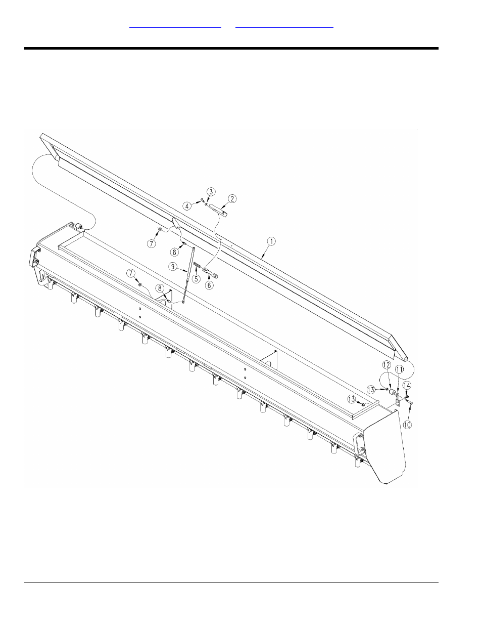 Fertilizer lid assembly | Great Plains 1007NT Parts Manual User Manual | Page 26 / 114