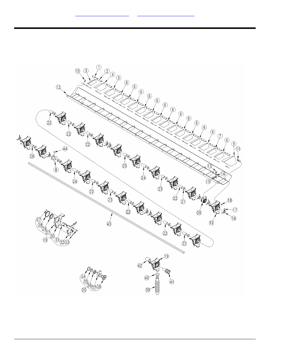 Metering, 6" feeder cup assembly | Great Plains 1007NT Parts Manual User Manual | Page 48 / 114