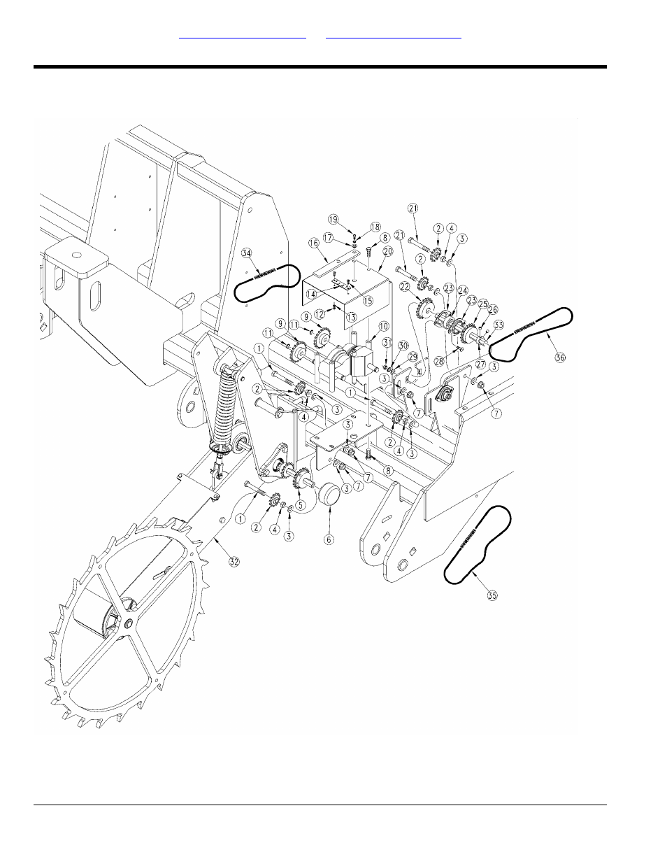 Lh gearbox and drive | Great Plains 1007NT Parts Manual User Manual | Page 66 / 114