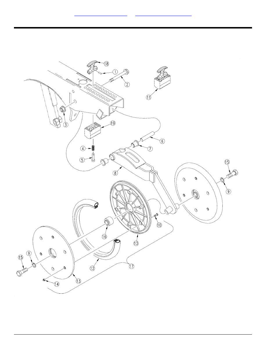 Press wheels, 1" x 12" double press wheel | Great Plains 1007NT Parts Manual User Manual | Page 92 / 114