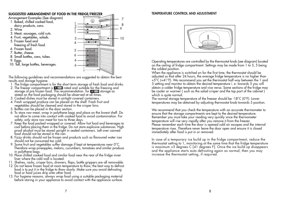 Beko BC50F User Manual | Page 5 / 13