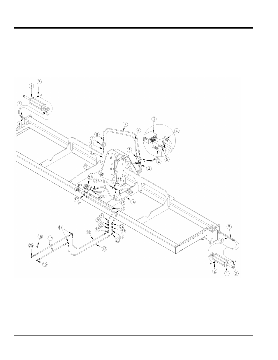 Marker hydraulics | Great Plains YP825AR Parts Manual User Manual | Page 166 / 178
