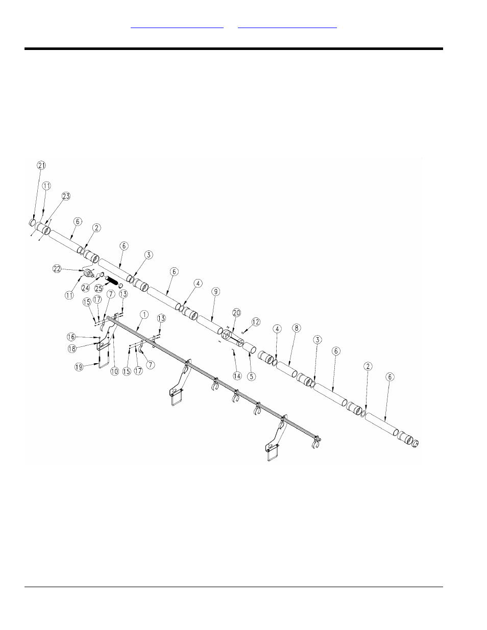 8 row air delivery narrow 30in & 75cm | Great Plains YP825AR Parts Manual User Manual | Page 26 / 178