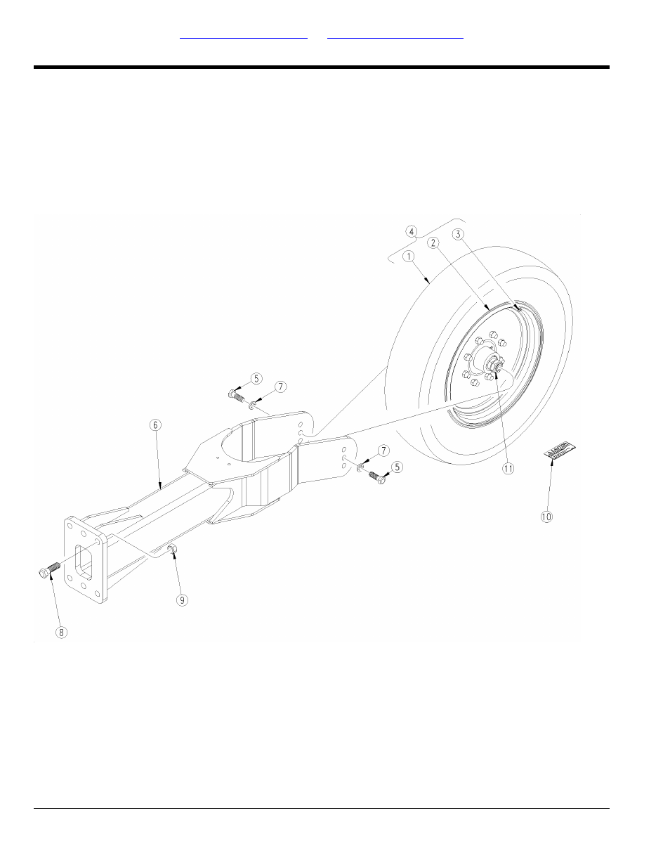 Gauge wheel single row | Great Plains YP825AR Parts Manual User Manual | Page 46 / 178