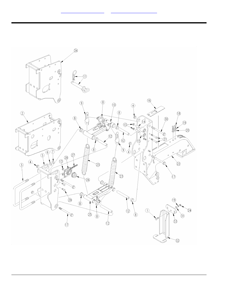 Opener arms & mounts | Great Plains YP825AR Parts Manual User Manual | Page 54 / 178