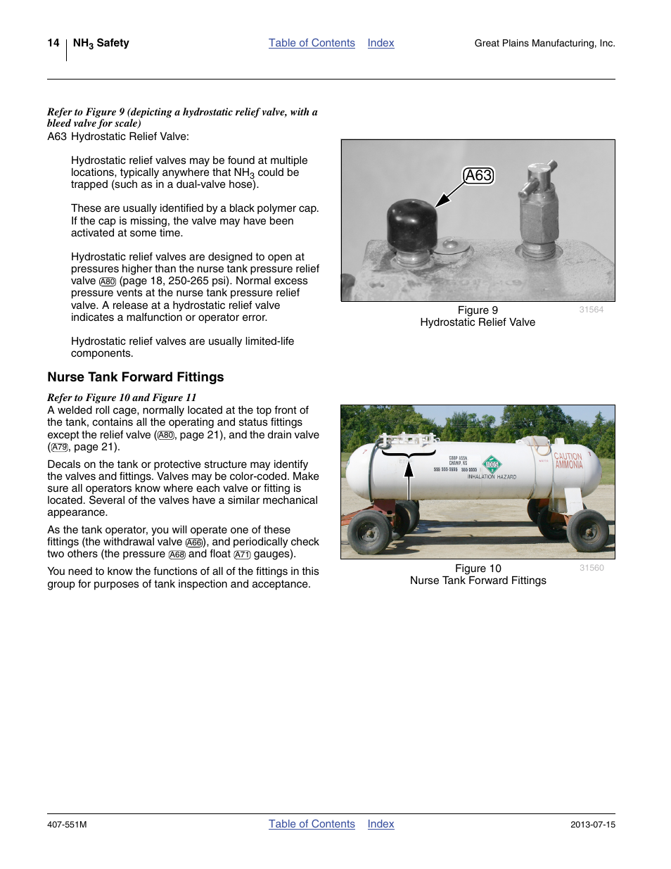 Nurse tank forward fittings | Great Plains NH3 Safety User Manual | Page 18 / 50