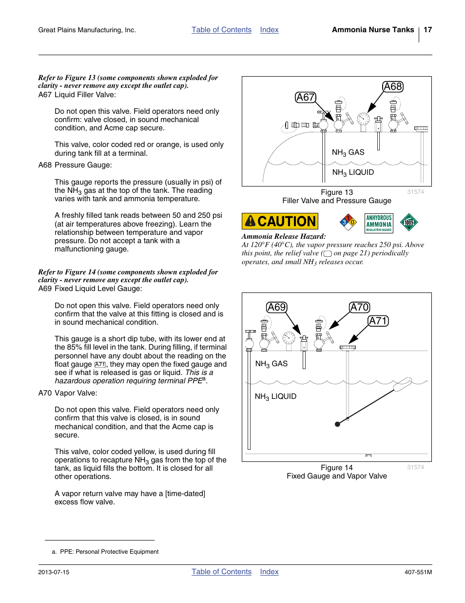A67 a68 | Great Plains NH3 Safety User Manual | Page 21 / 50