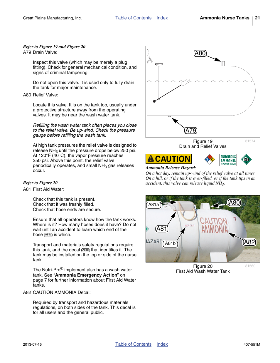 A79 a80 | Great Plains NH3 Safety User Manual | Page 25 / 50