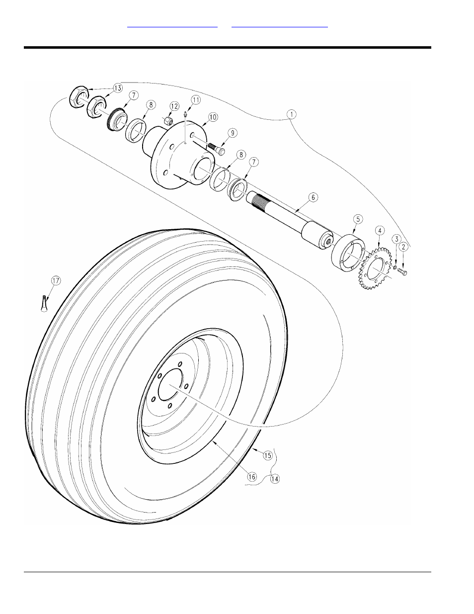 Tire & hub drive | Great Plains 8030P Parts Manual User Manual | Page 12 / 38