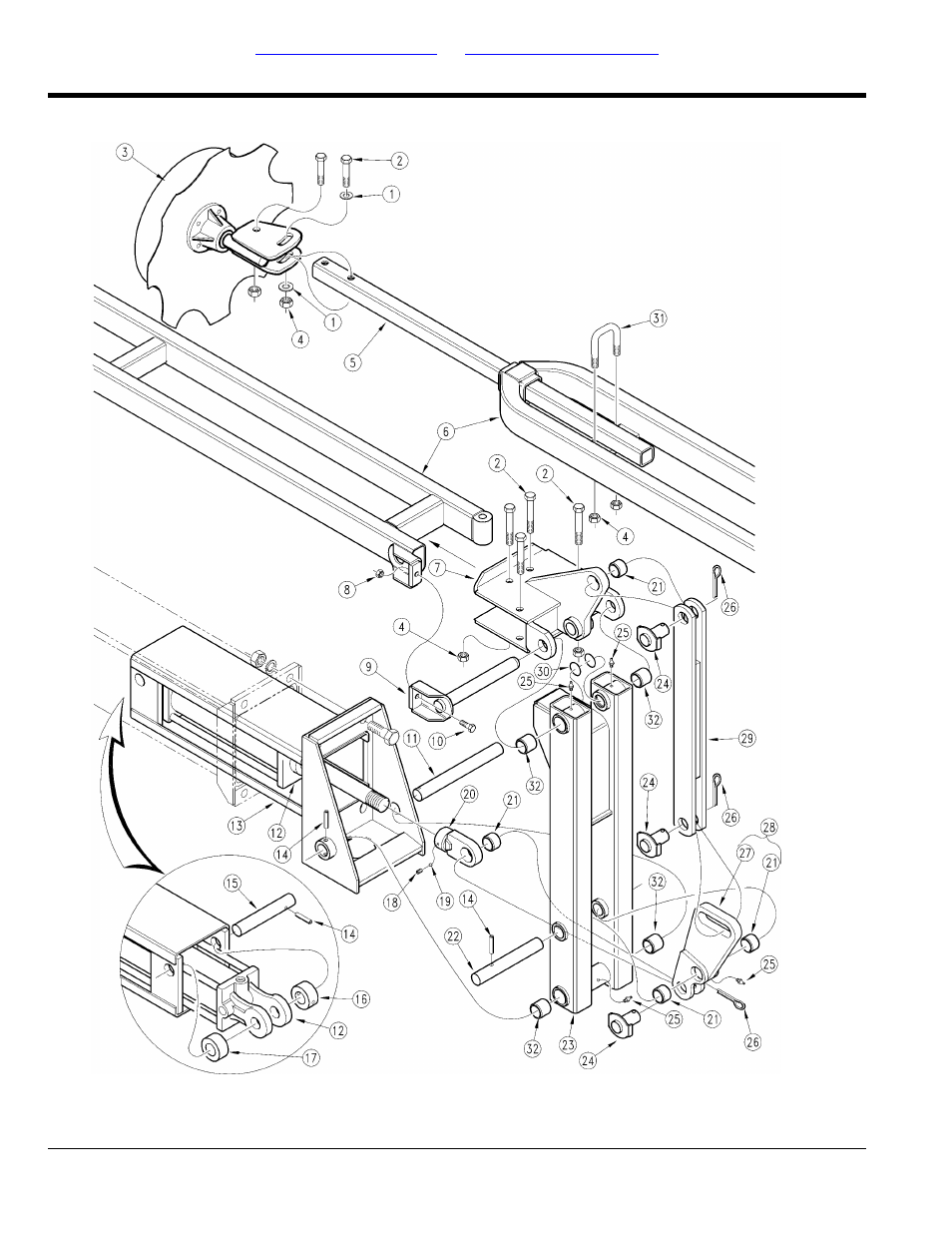 Optional equipment, Flat fold marker | Great Plains 8030P Parts Manual User Manual | Page 20 / 38