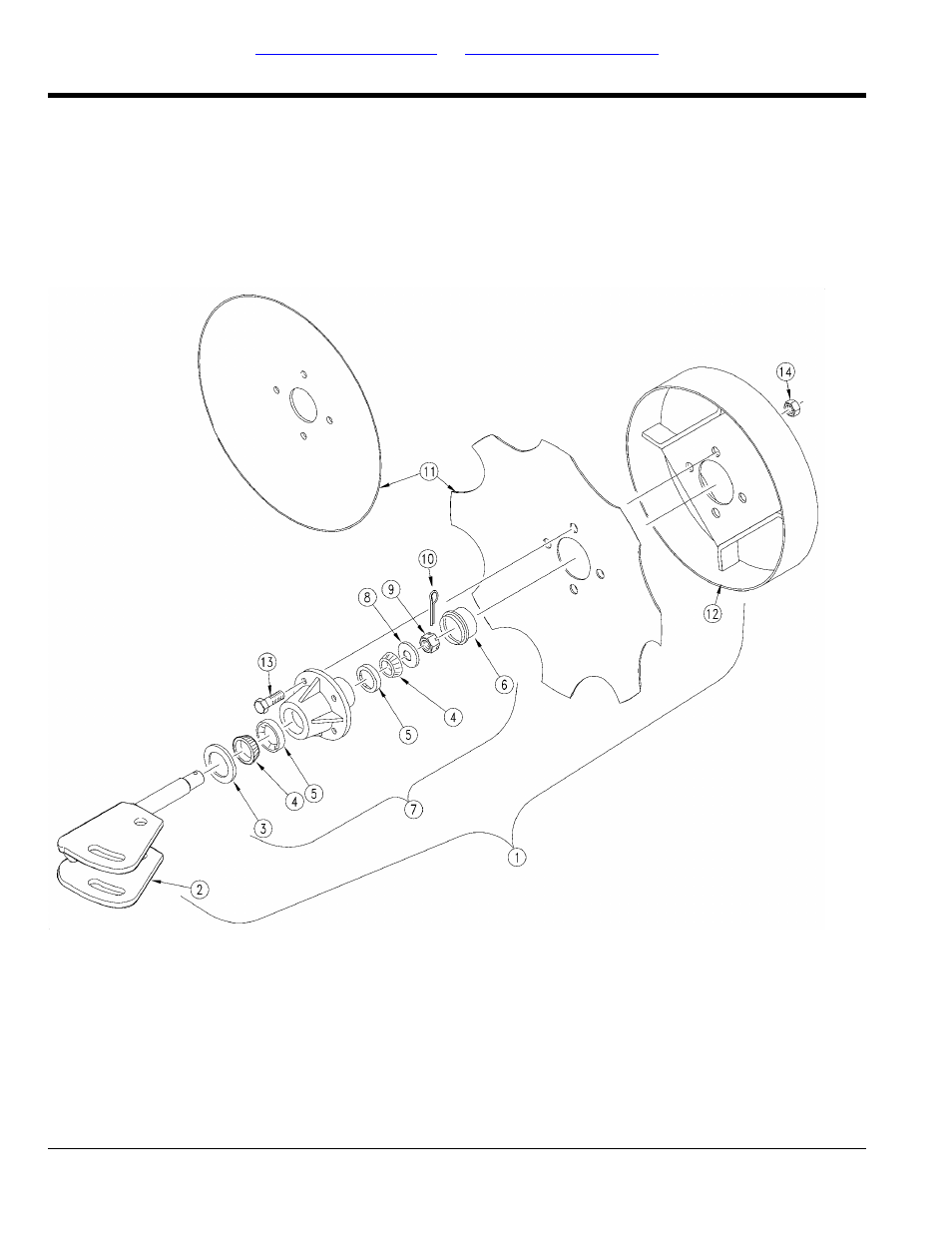 Marker disk assembly (december 1995-) | Great Plains 8030P Parts Manual User Manual | Page 24 / 38