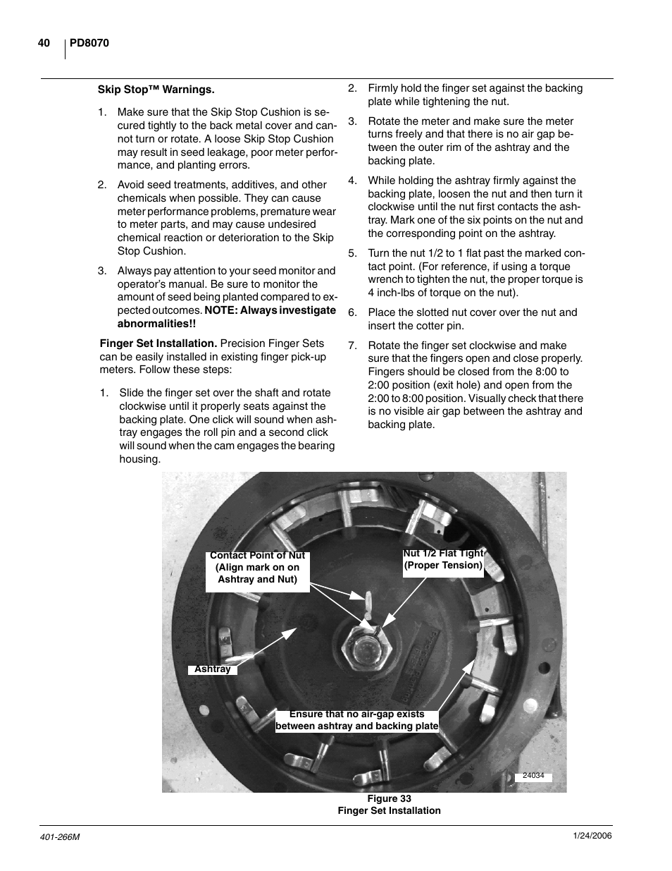 Great Plains PD8070 Operator Manual User Manual | Page 42 / 57