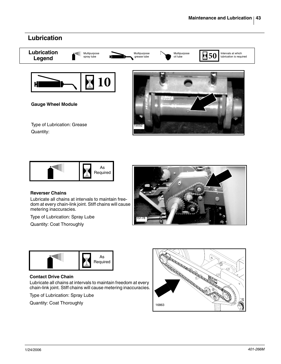 Lubrication | Great Plains PD8070 Operator Manual User Manual | Page 45 / 57