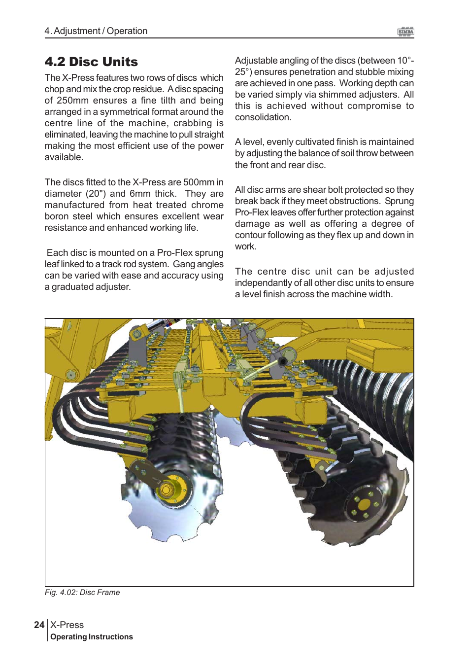 2 disc units | Great Plains P13529 User Manual | Page 24 / 38