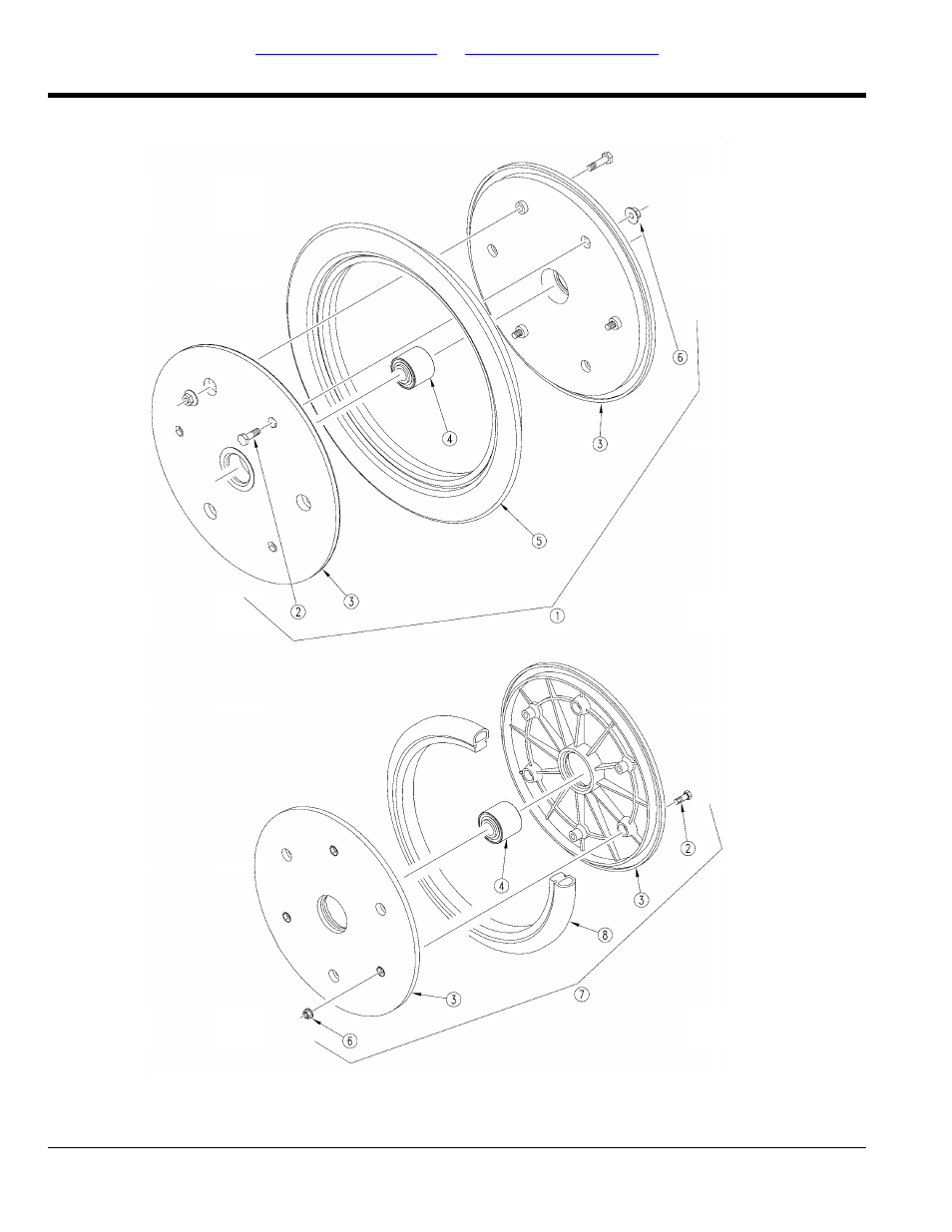 25 series press wheel assembly breakdowns | Great Plains 2525F Parts Manual User Manual | Page 140 / 168