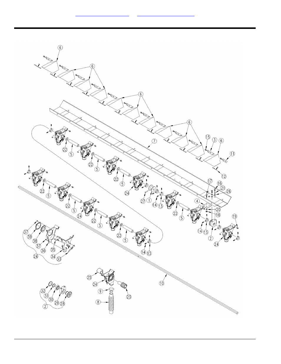 20ft feeder cup channel (rh 10") | Great Plains 2525F Parts Manual User Manual | Page 72 / 168