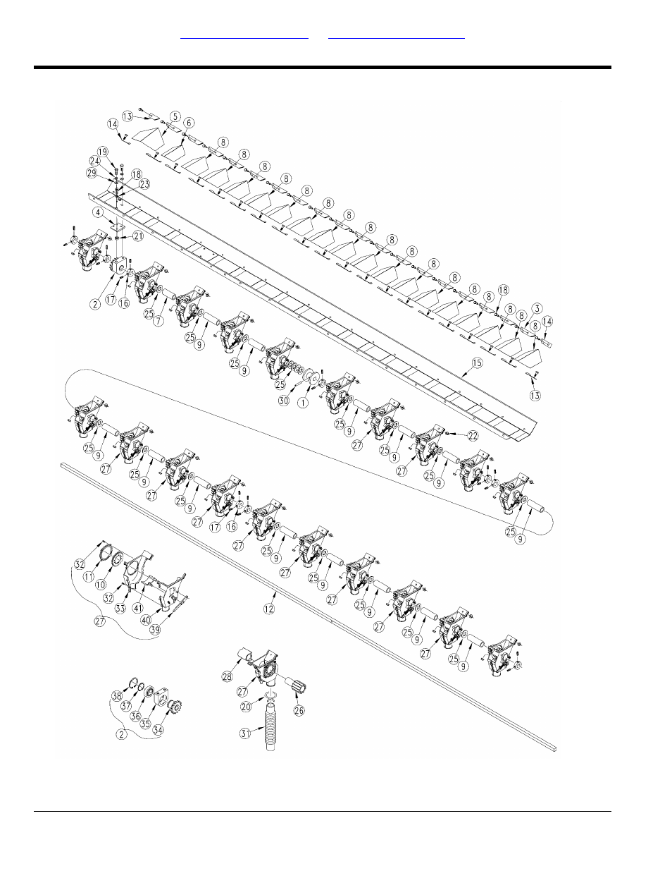 25ft feeder cup channel (lh 7") | Great Plains 2525F Parts Manual User Manual | Page 82 / 168