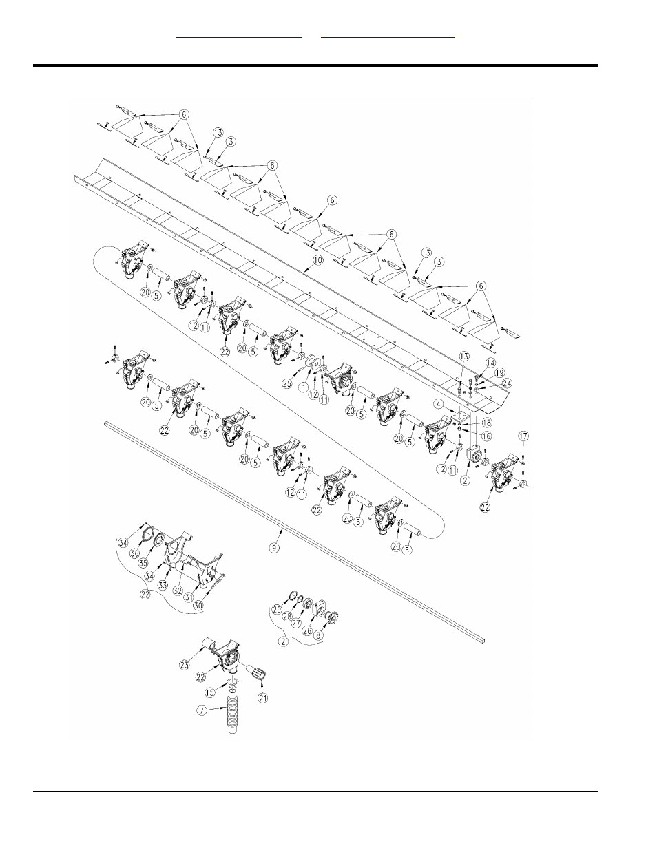 25ft feeder cup channel (rh 10") | Great Plains 2525F Parts Manual User Manual | Page 86 / 168